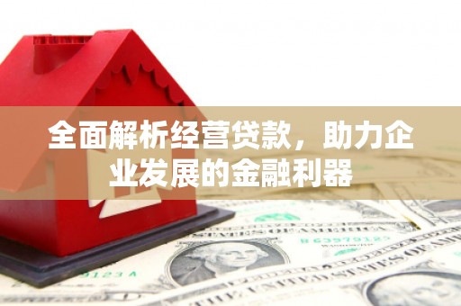 交口全面解析经营贷款，助力企业发展的金融利器