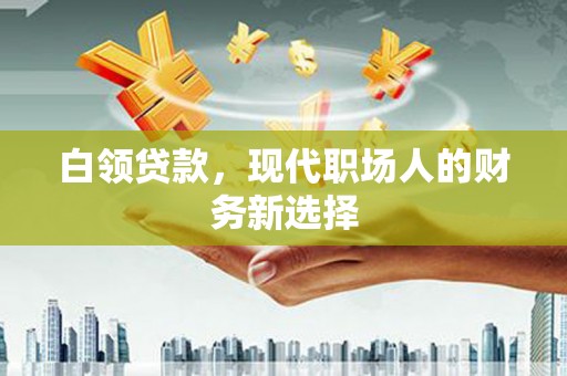 交口白领贷款，现代职场人的财务新选择