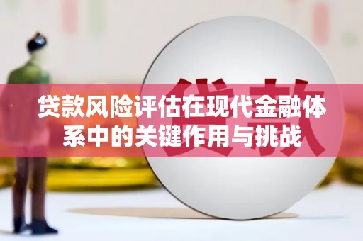 交口贷款风险评估在现代金融体系中的关键作用与挑战