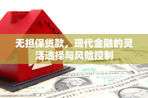 交口无担保贷款，现代金融的灵活选择与风险控制
