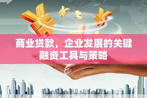 交口商业贷款，企业发展的关键融资工具与策略