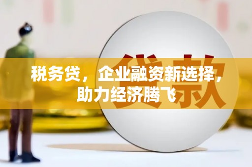 交口税务贷，企业融资新选择，助力经济腾飞