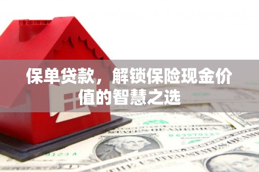 交口保单贷款，解锁保险现金价值的智慧之选