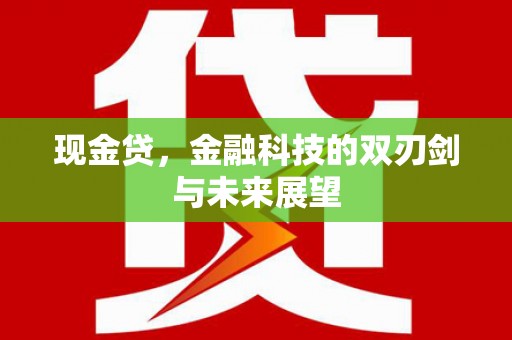 交口现金贷，金融科技的双刃剑与未来展望