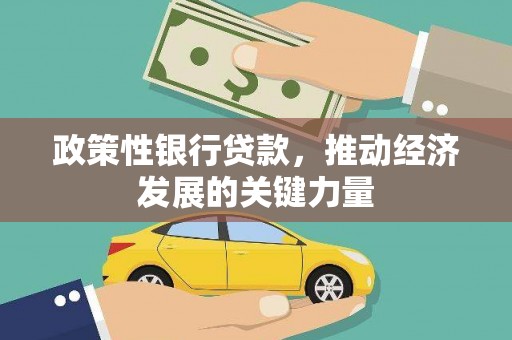 交口政策性银行贷款，推动经济发展的关键力量