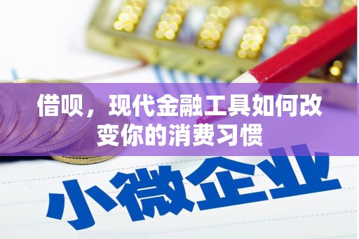 交口借呗，现代金融工具如何改变你的消费习惯