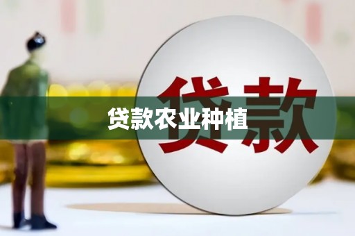 交口贷款农业种植