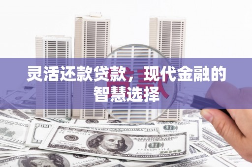 交口灵活还款贷款，现代金融的智慧选择