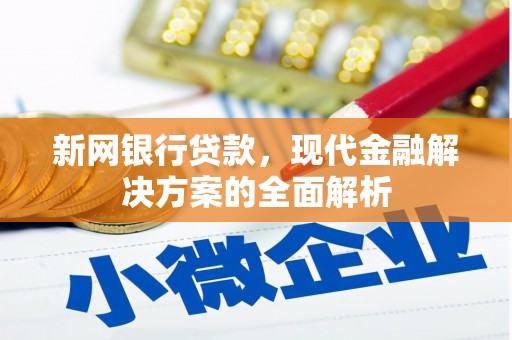 交口新网银行贷款，现代金融解决方案的全面解析