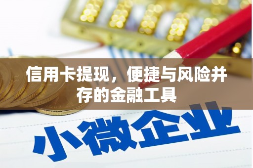 交口信用卡提现，便捷与风险并存的金融工具