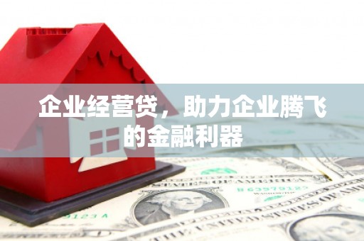 交口企业经营贷，助力企业腾飞的金融利器
