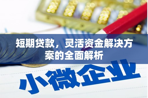交口短期贷款，灵活资金解决方案的全面解析