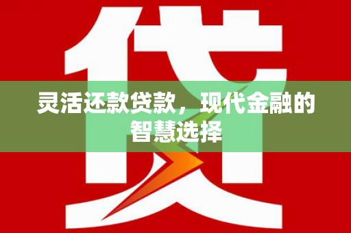 交口灵活还款贷款，现代金融的智慧选择