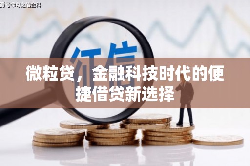 交口微粒贷，金融科技时代的便捷借贷新选择