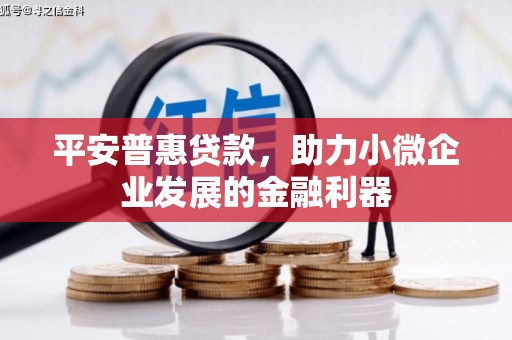 交口平安普惠贷款，助力小微企业发展的金融利器