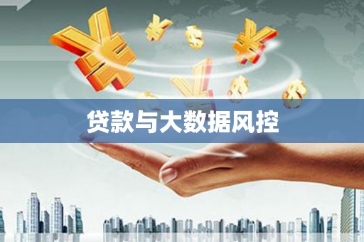 交口贷款与大数据风控